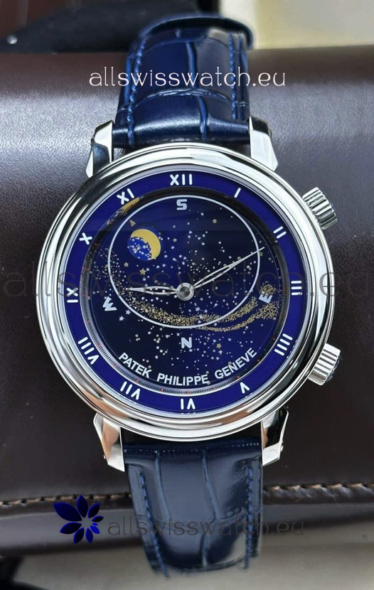 Patek Philippe 6104G Grand Complications Automatic 1:1 Mirror Replica Watch 