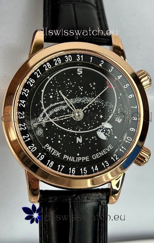 Patek Philippe 6104G Grand Complications Automatic Rose Gold 1:1 Mirror Replica Watch 