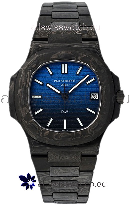 Patek Philippe Nautilus 5711 DiW Edition Ceramic/Carbon 1:1 Mirror Swiss Replica Watch