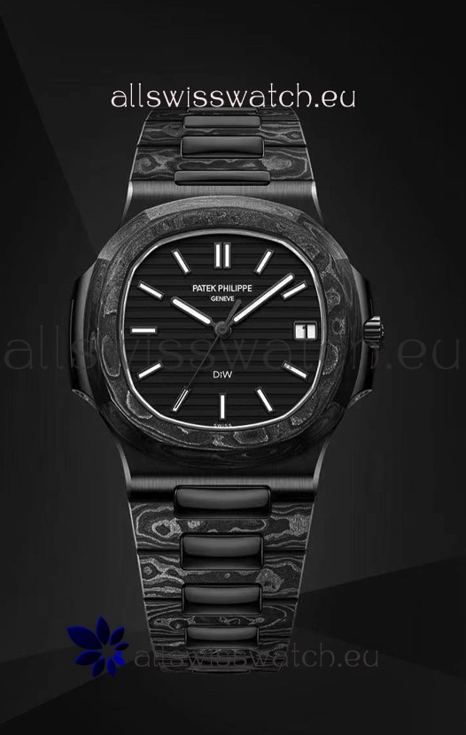 Patek Philippe Nautilus 5711 DiW Edition Ceramic/Carbon 1:1 Mirror Swiss Replica Watch