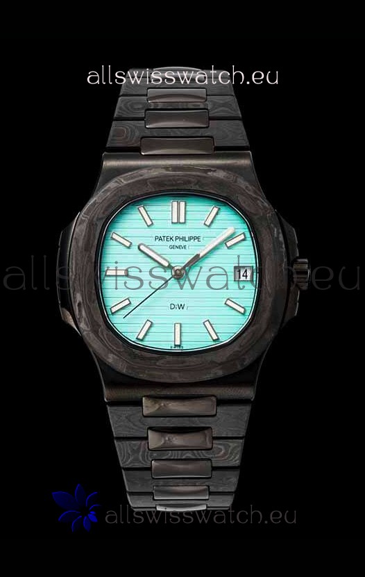 Patek Philippe Nautilus 5711 DiW Edition Ceramic/Carbon 1:1 Mirror Swiss Replica Watch