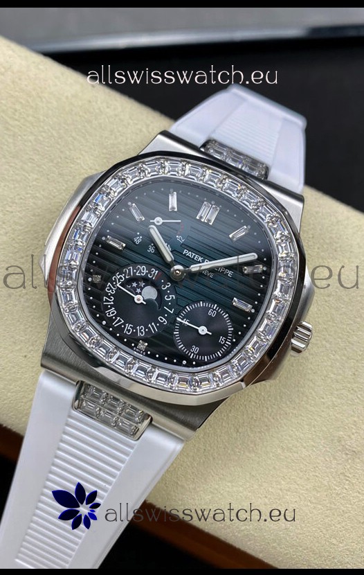 Patek Philippe Nautilus 5712G 1:1 Quality Swiss Replica Watch in Black Dial
