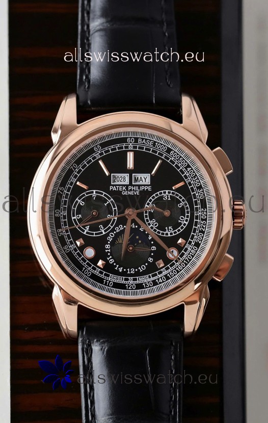 Patek Philippe Grand Complications 5270 Swiss Replica Watch in Rose Gold Casing
