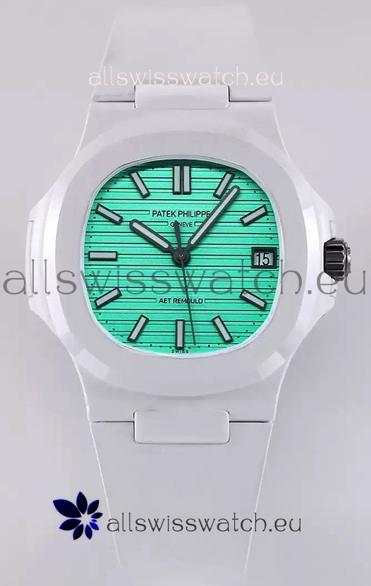 Patek Philippe Nautilus 5711 AET Remould Green Plate Edition Swiss Replica Watch 