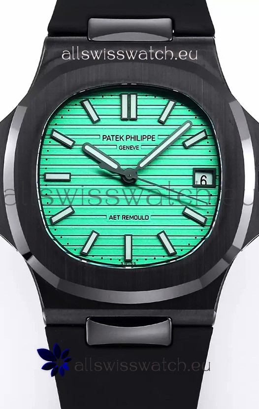 Patek Philippe Nautilus 5711 AET Remould Green Plate Edition Swiss Replica Watch 