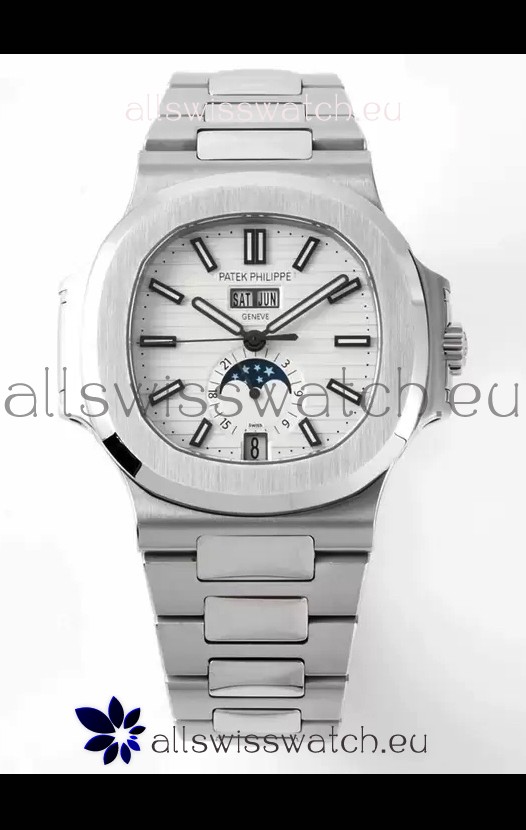 Patek Philippe Nautilus 5726A in White Dial 1:1 Replica Version 2023 Updated Version