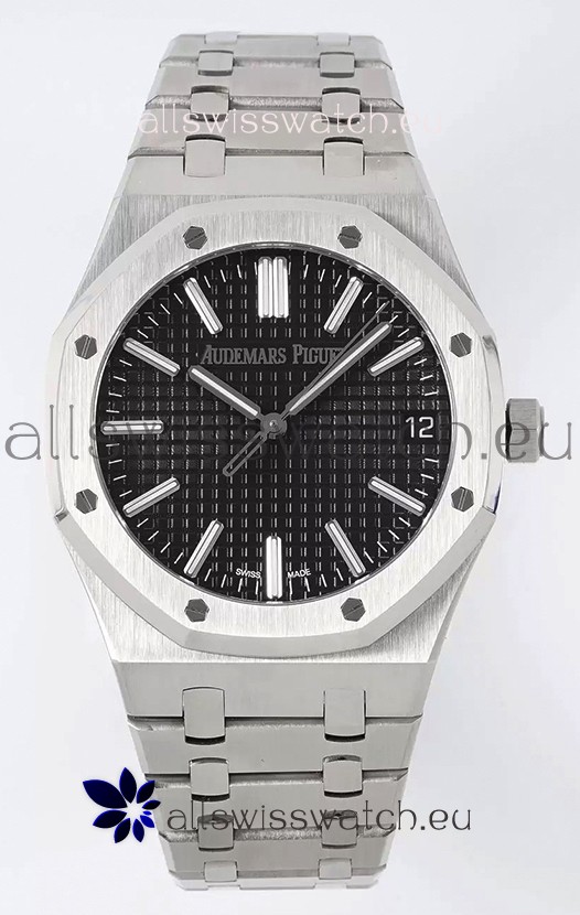 Audemars Piguet Royal Oak 15510 41MM 50th Anniversary Black Dial 904L Steel 1:1 Mirror Replica