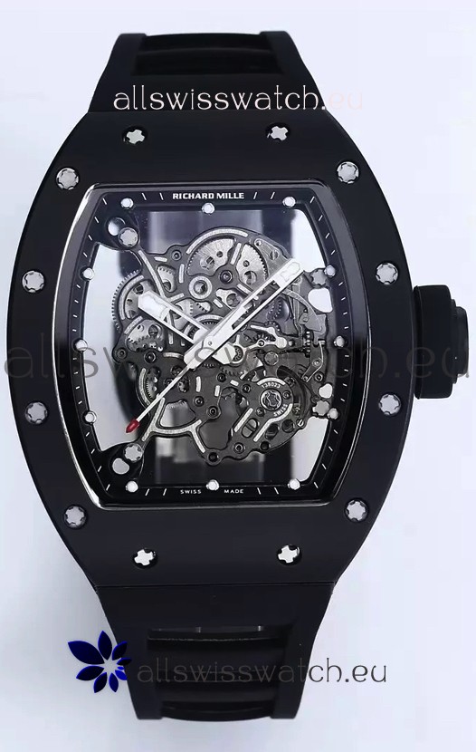 Richard Mille RM055 Ceramic Casing with Genuine Tourbillon Super Clone Watch
