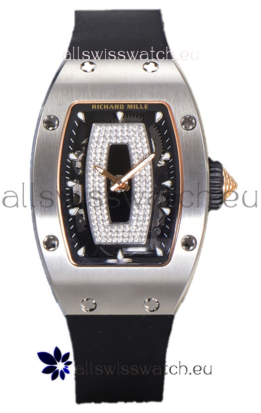 Richard Mille RM007 904L Steel Automatic Superclone Swiss Replica Watch