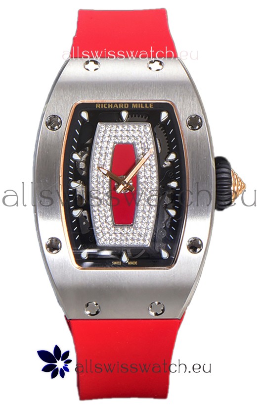 Richard Mille RM007 904L Steel Automatic Superclone Swiss Replica Watch