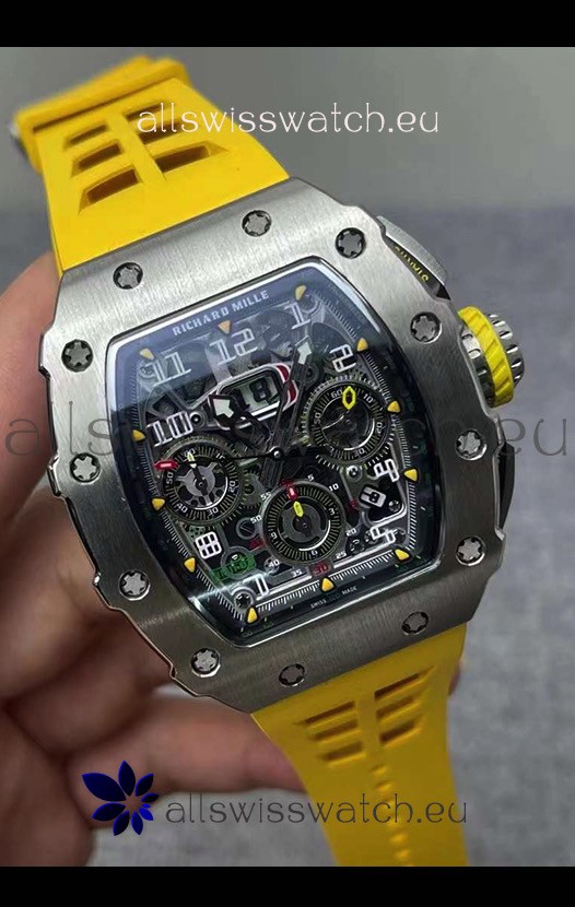 Richard Mille RM11-03 Titanium 1:1 Mirror Quality Swiss Replica Watch 