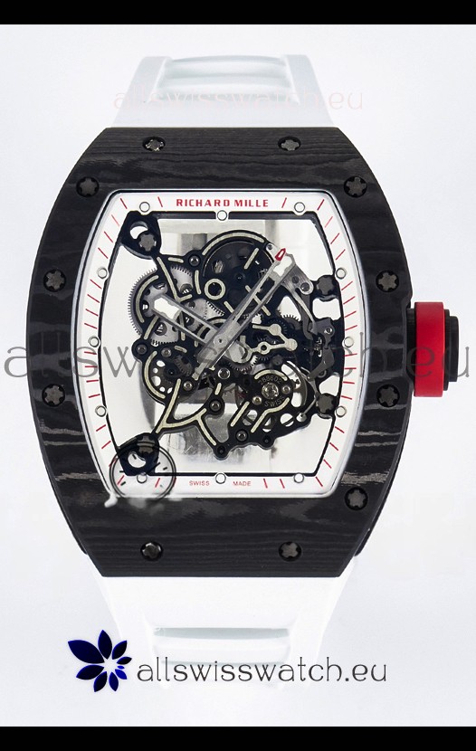 Richard Mille RM055 Black NTPT Real Vaucher Movement Super Clone Watch 