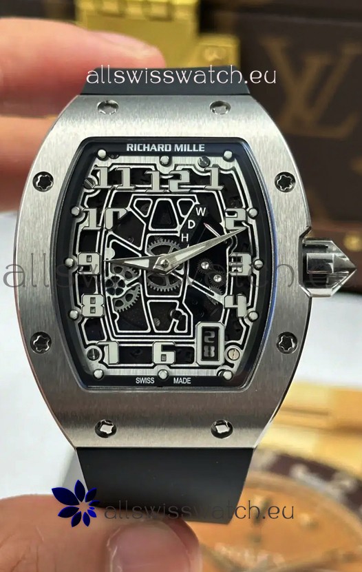 Richard Mille Super Clone RM67-01 Titanium Casing 1:1 Swiss Replica Watch