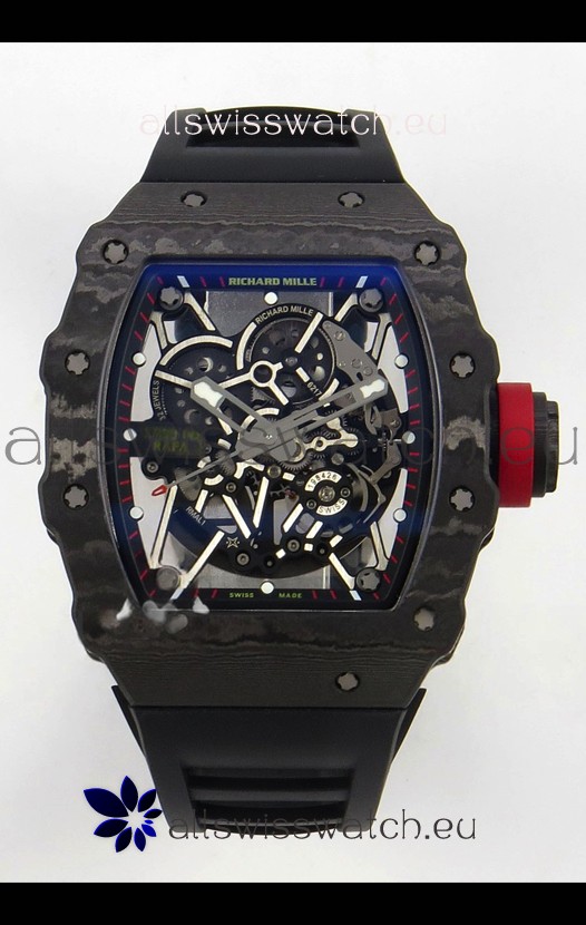 Richard Mille Super Clone RM035-02 Carbon Casing Watch with RMAL1 Movement 