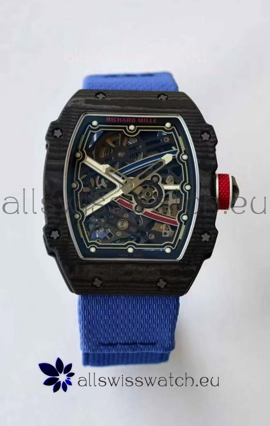Richard Mille Super Clone RM67-02 Sebastien Ogier NTPT VAF Replica Watch 