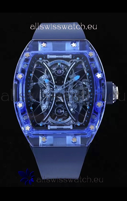 Richard Mille RM53-01 Pablo Mac Donough Sapphire Casing with Original Tourbillon Movement