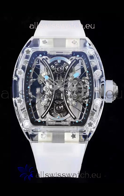 Richard Mille RM53-01 Pablo Mac Donough Sapphire Casing with Original Tourbillon Movement