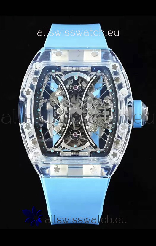 Richard Mille RM53-01 Pablo Mac Donough Sapphire Casing with Original Tourbillon Movement
