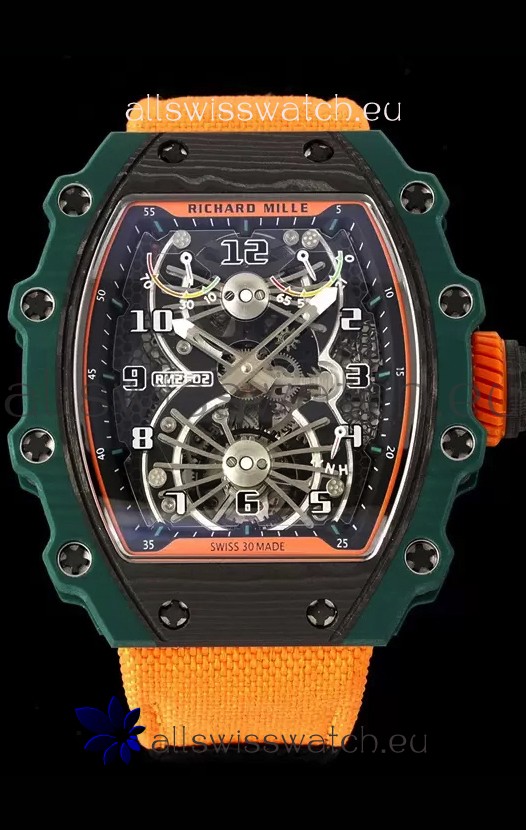 Richard Mille RM21-02 Tourbillon Aerodyne Edition 1:1 Mirror Replica Watch