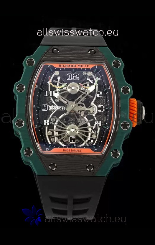 Richard Mille RM21-02 Tourbillon Aerodyne Edition 1:1 Mirror Replica Watch