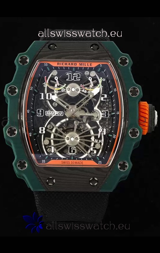 Richard Mille RM21-02 Tourbillon Aerodyne Edition 1:1 Mirror Replica Watch