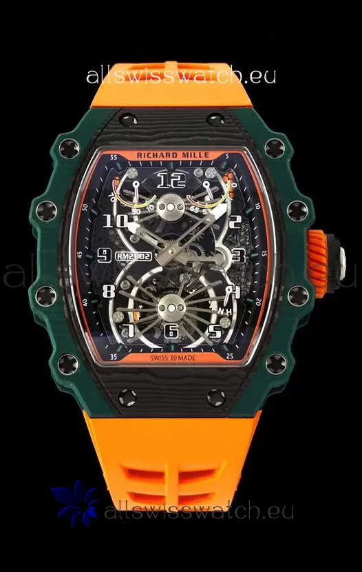 Richard Mille RM21-02 Tourbillon Aerodyne Edition 1:1 Mirror Replica Watch