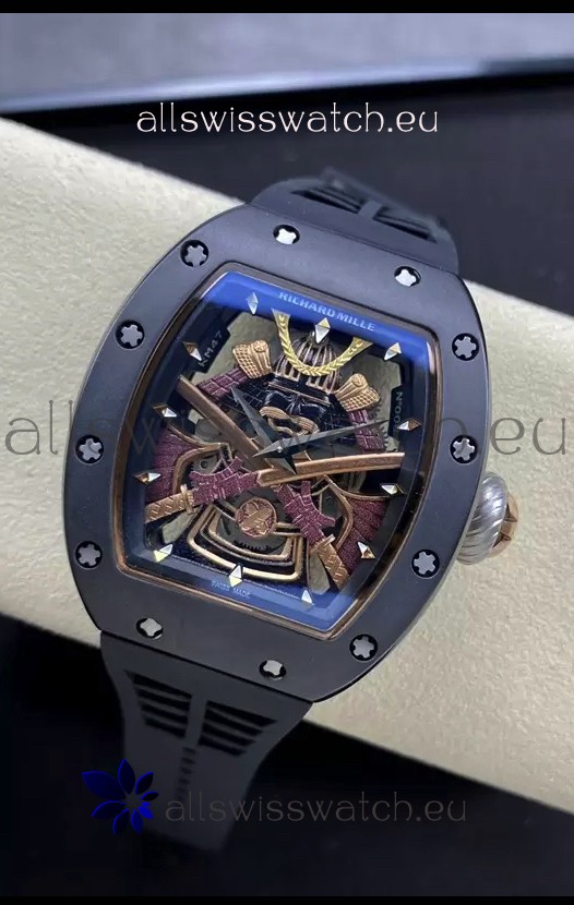 Richard Mille RM47 Black Ceramic Casing Watch in Swiss Automatic Movement 