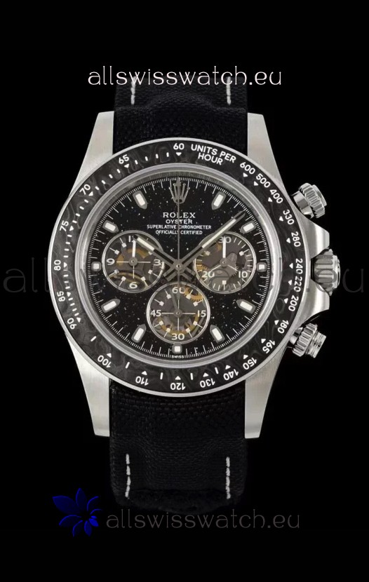 Rolex Daytona Super Clone "Artisans De Genève - Ventura" Edition Stainless Steel Watch