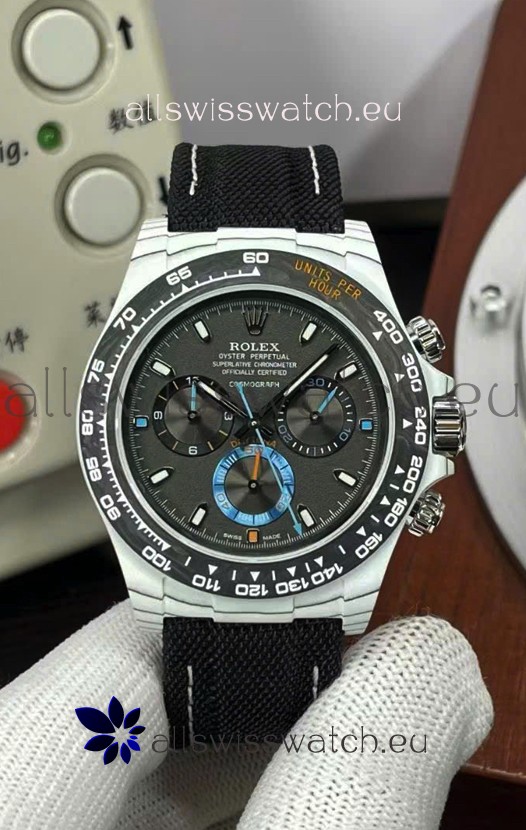 Rolex Daytona DiW Irbis Edition Watch - Forged Cabon Casing 1:1 Mirror Replica