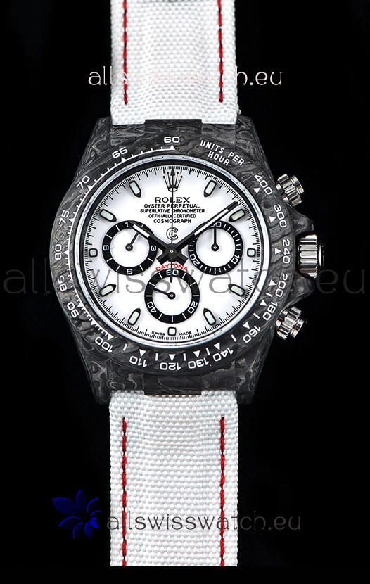Rolex Daytona CHRONUSART Forged Cabon Casing 1:1 Mirror Replica Multicolored Dial