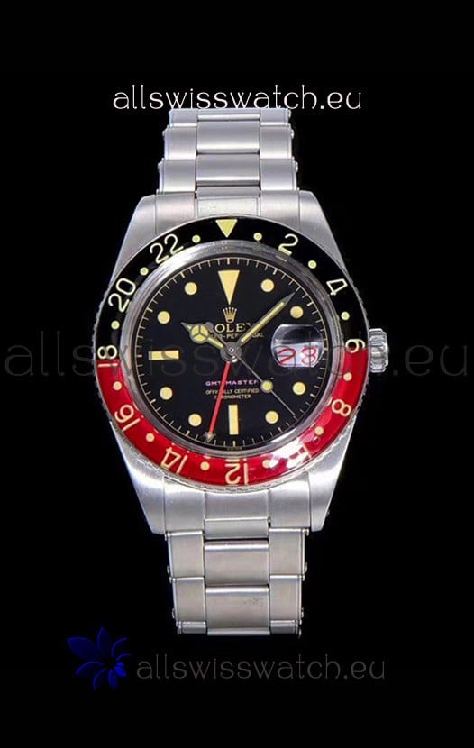 Rolex GMT Master 16710 COKE Vintage Edition Swiss Replica Watch 