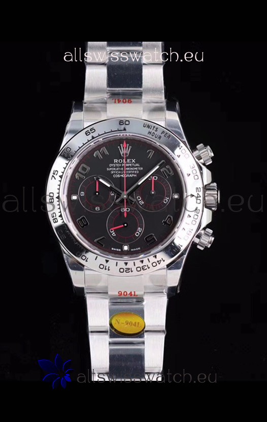 Rolex Daytona 116509 White Gold Original Cal.4130 Movement - 1:1 Mirror 904L Steel Watch