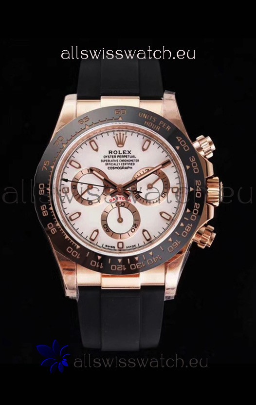Rolex Daytona 116515LN Everose Gold Original Cal.4130 Movement - 1:1 Mirror 904L Steel Watch