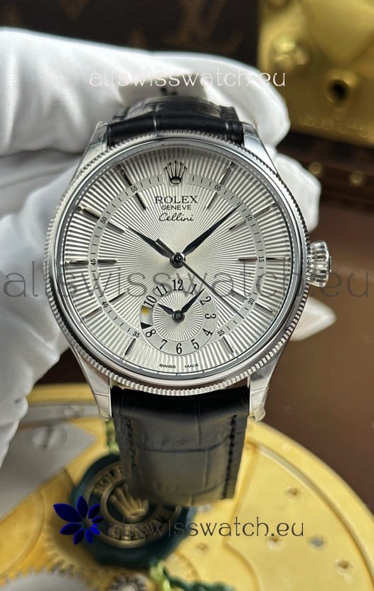 Rolex Super Clone Cellini 50529 Dual Time Swiss Replica Watch 