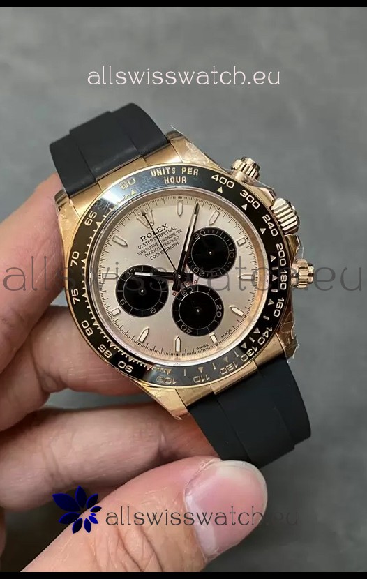 Rolex Cosmograph Daytona M116515LN-0018 Rose Gold Original Cal.4131 Movement - 904L Steel Watch