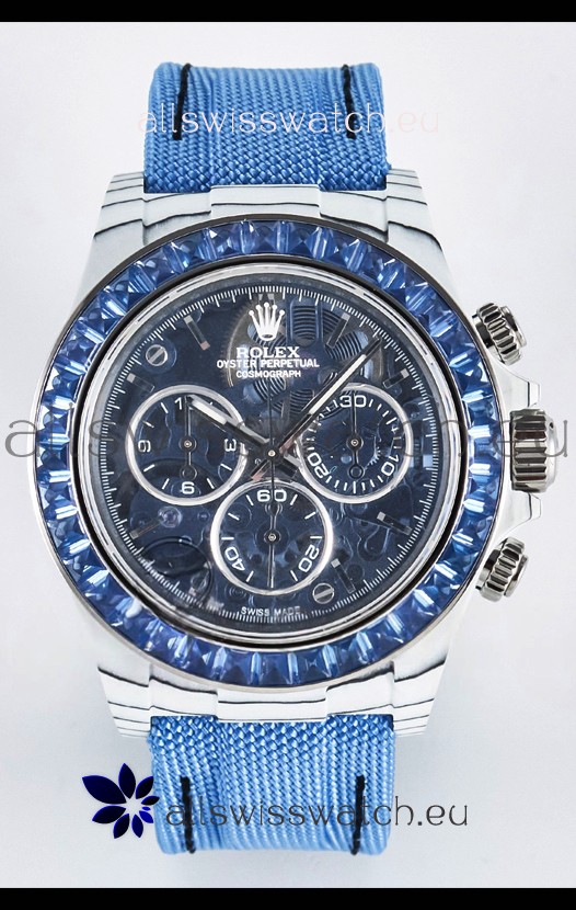 Rolex Daytona Super Clone "Artisans De Genève - Arolla Glacier" Edition Carbon Fiber Watch