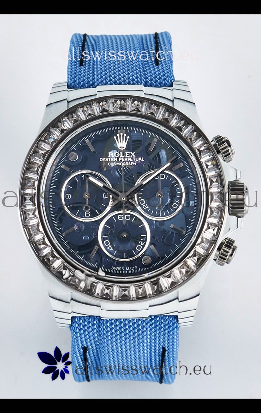 Rolex Daytona Super Clone "Artisans De Genève - Arolla Glacier" Edition Carbon Fiber Watch