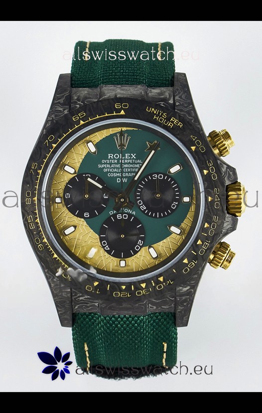 Rolex Daytona Super Clone DiW Edition Carbon Fiber Watch - Cal.4130 Movement