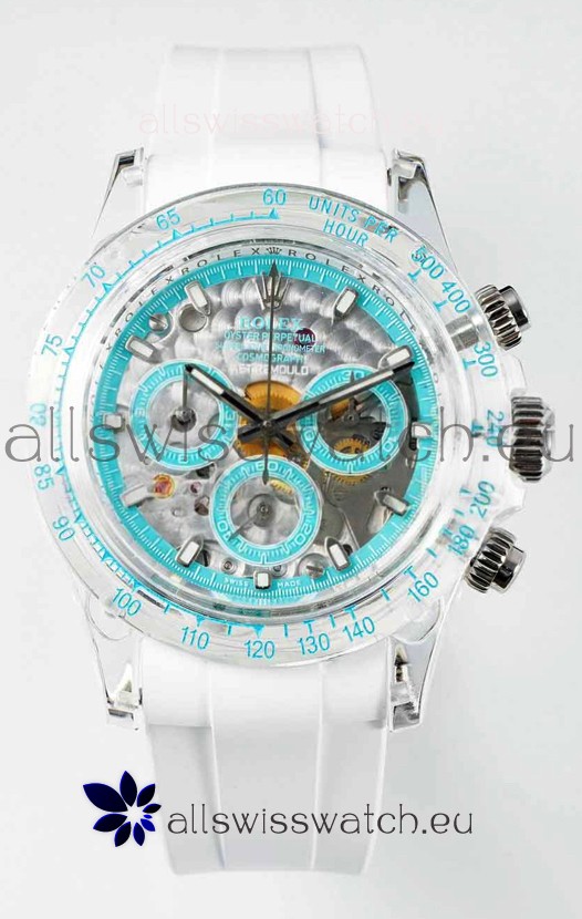 Rolex Daytona AET Remould Abu Dhabi Edition Sapphires Casing 1:1 Swiss Replica Watch 