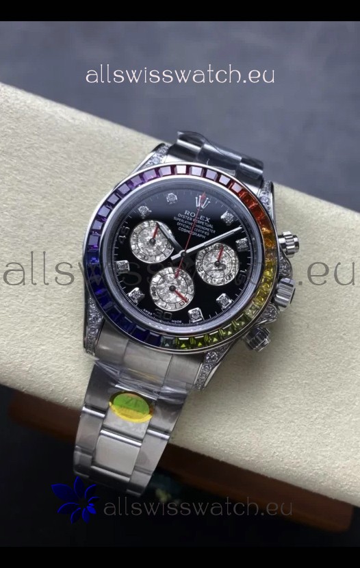 Rolex Daytona Super Clone 116509 Stainless Steel 1:1 Mirror Cal.4131 Movement Replica Watch