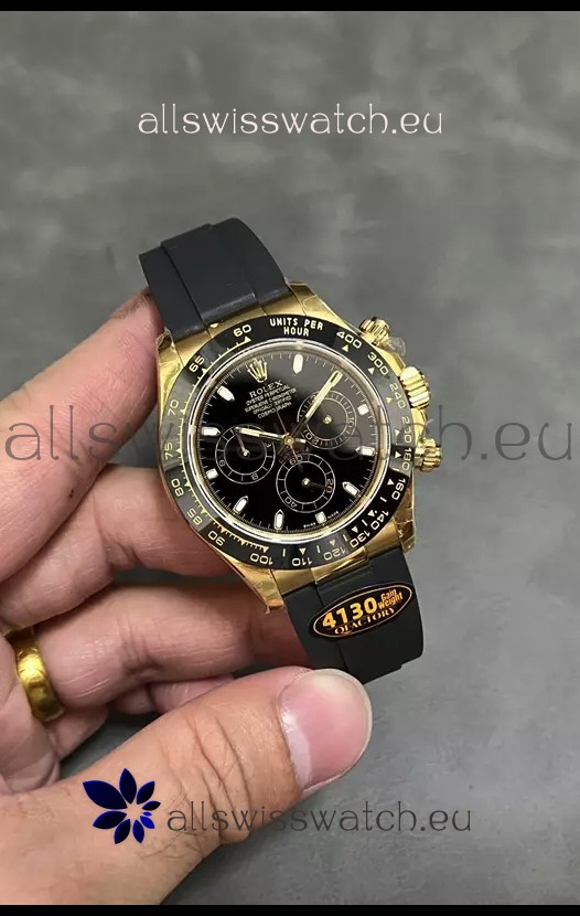 Rolex Cosmograph Daytona M126518 Yellow Gold Original Cal.4130 Movement - 904L Steel Watch