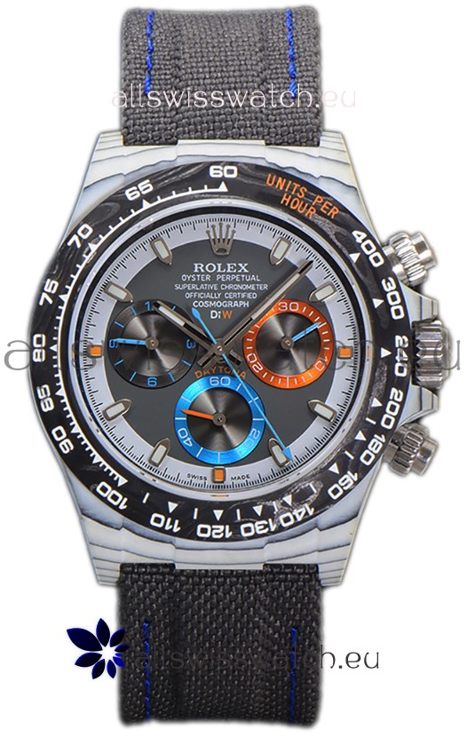 Rolex Cosmograph Daytona DiW Edition White Carbon Fiber Watch - Cal.4130 Movement