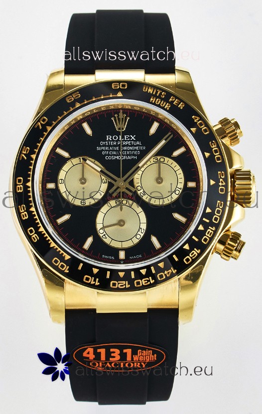 Rolex Cosmograph Daytona M126518 Yellow Gold Black Dial Original Cal.4131 Movement