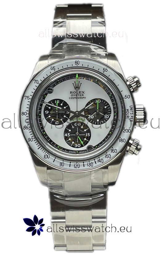 Rolex Daytona 116508 Neon Artisans De Geneve Stainless Steel Watch Swiss Replica 