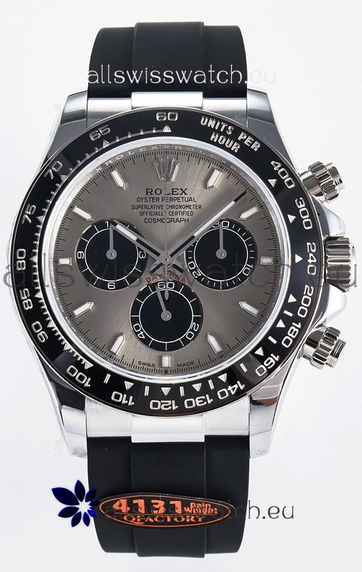 Rolex Cosmograph Daytona 126519LN Grey Dial Black Bezel Cal.4131 Movement - 904L Steel Watch