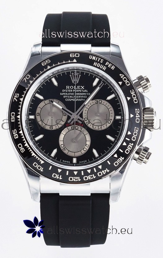 Rolex Cosmograph Daytona 126519LN Black Dial Cal.4131 Movement - 904L Steel Watch
