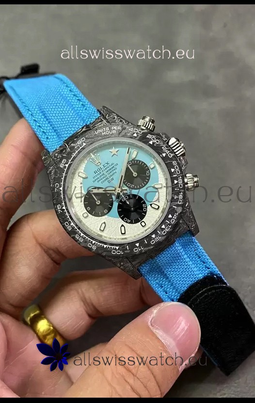Rolex Cosmograph Daytona DiW Edition Carbon Fiber Watch - Cal.4130 Movement 