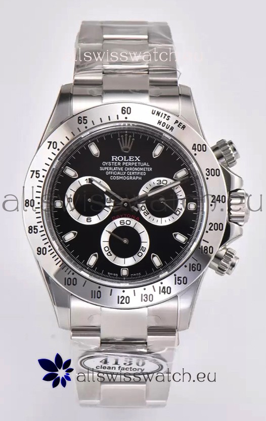 Rolex Cosmograph Daytona M116520-78590 Original Cal.4130 Movement - 904L Steel Watch