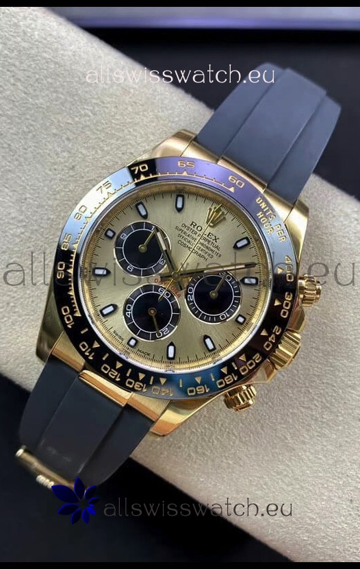 Rolex Cosmograph Daytona M116518LN-0048 Yellow Gold Original Cal.4130 Movement - 904L Steel Watch