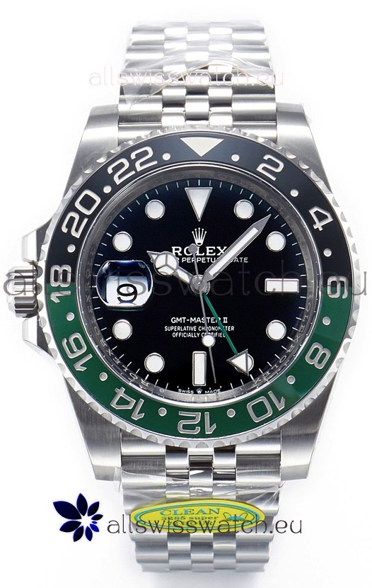 Rolex GMT Masters II 126720VTNR Cal.3285 72 Hours Power Jubilee Strap Swiss Replica 904L Steel 